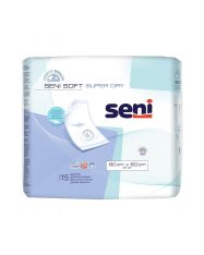 Seni Soft Super Dry bedonderlegger 90x60 cm