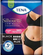 ** TENA Silhouette Plus Low Waist Zwart