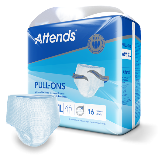 Attends Pull-Ons Plus 6 XL 