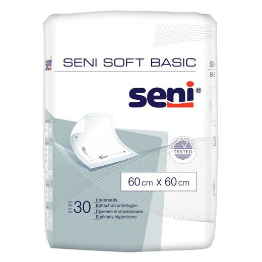Seni Soft Basic bedonderlegger 60x60 cm Seni Soft Basic bedonderlegger 60x60 cm