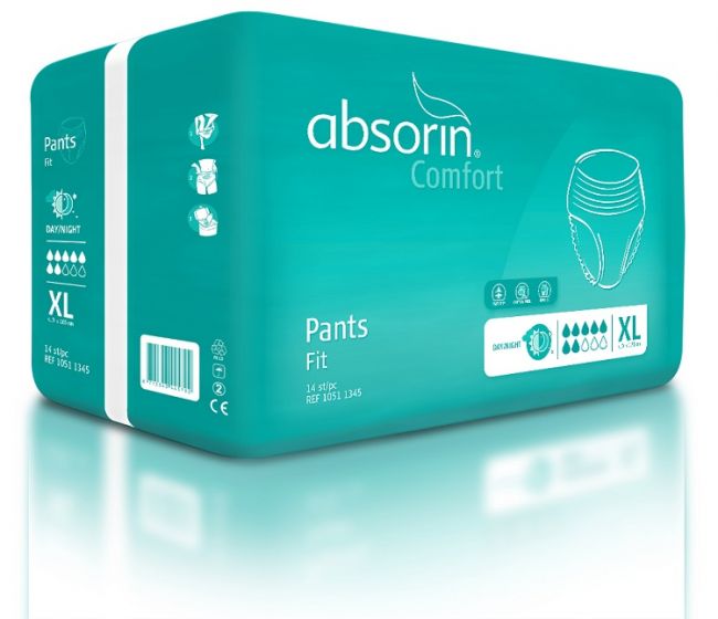 Absorin Comfort Pants Fit XL