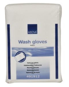 Abena Wash Gloves - Molton