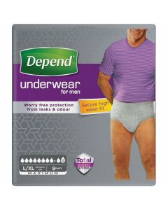 Depend Pants For Men Maximum Large / Extra Large