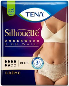 Tena Silhouette Plus High Waist Crème Large