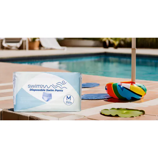 Swimmates Wegwerp zwemluiers voor volwassenen, medium, 20 van SwimmatesÖ