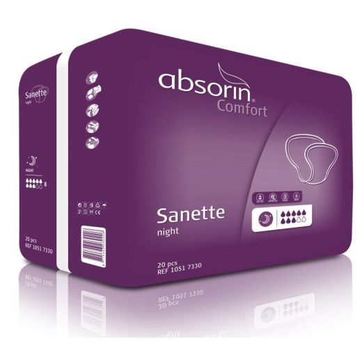 Absorin Comfort Sanette Night