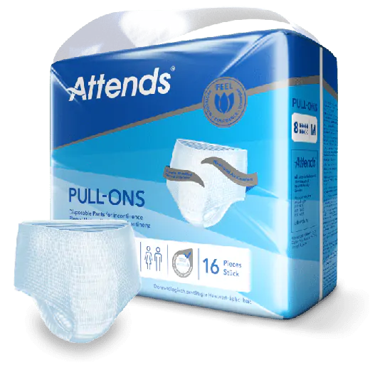 Attends Pull-Ons Super 8 M