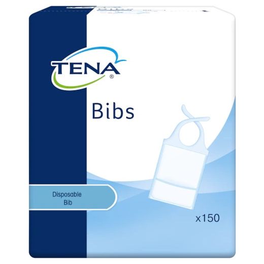 Tena BIB Medium Slabben Volwassenen 37 x 48 cm. - 150 stuks Tena BIB Medium Slabben Volwassenen 37 x 48 cm. - 150 stuks