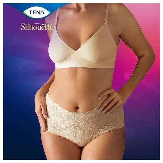 Tena Silhouette Plus High Waist Crème Medium