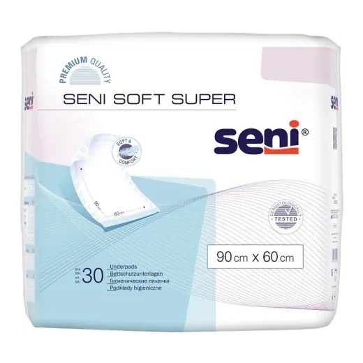 Seni Soft Super bedonderlegger 90x60 cm Seni Soft Super bedonderlegger 90x60 cm