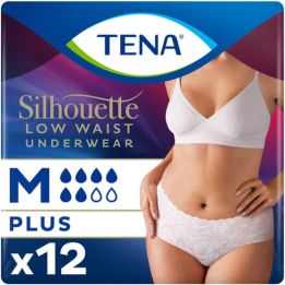 TENA Silhouette Plus Low Waist Blanc Medium