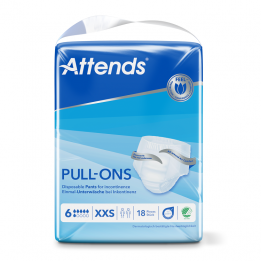 ** Attends Pull-Ons Plus 6 XXS