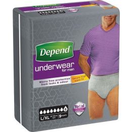Depend Pants For Men Maximum Large / Extra Large