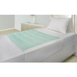 Wasbare Onderlegger met instopstroken - 85 x 90 cm. 