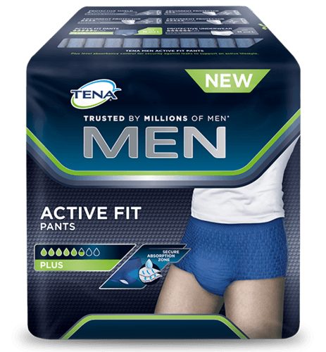 tena men active fit