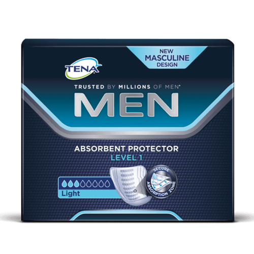 Tena Men incomateriaal