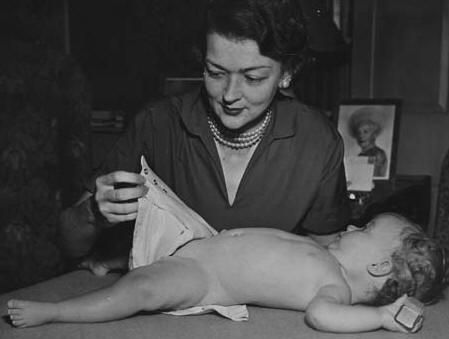 incontinentie luiers in de jaren '50
