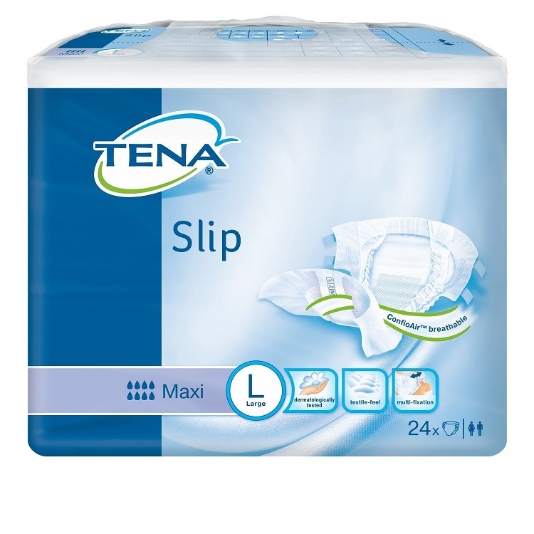 tena slip maxi bij bedplassen volwassenen